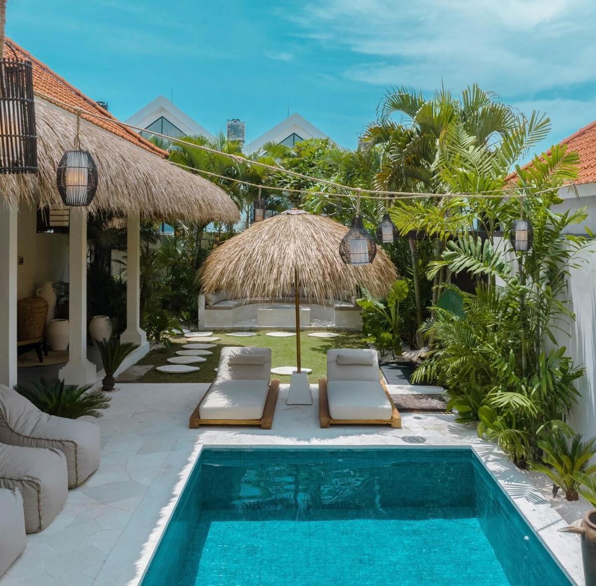 The Jungle - Luxurious & Tropical Concept - 3Br - Central Canggu Ngoại thất bức ảnh
